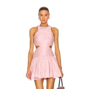 AJE Introspect Cut Out Mini Dress